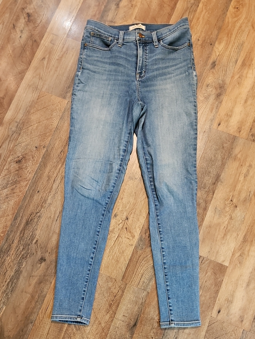 👖Madewell "Roadtripper" Light Blue Skinny Jeans
